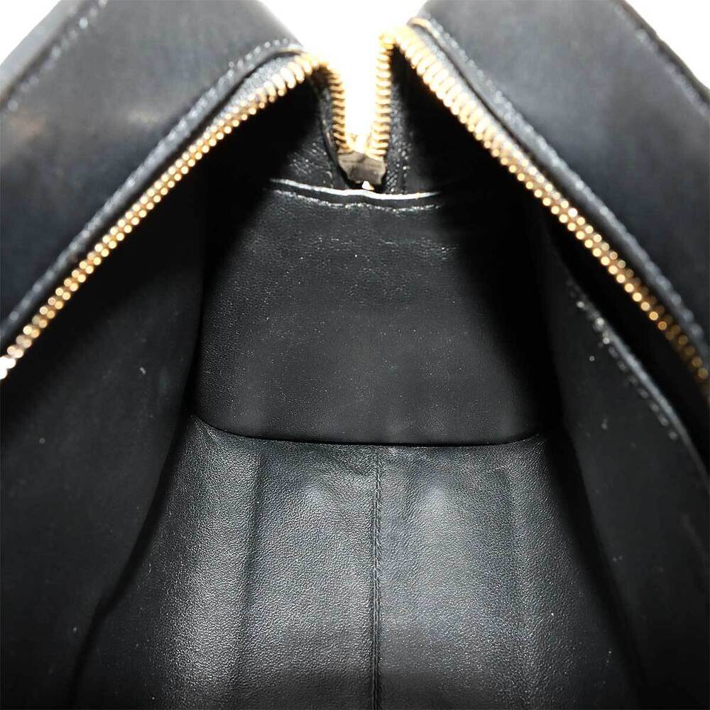 Saint Laurent Cabas Hand Shoulder Bag Black Leather - Picture 8 of 9